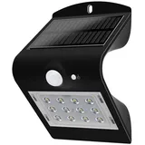 V-Tac Solar-LED Wandleuchte VT 767-2 (8277) mit Sensor, schwarz