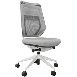 FM Helmets fm Bürostuhl Asiento, 4260761570266 Stoff grau, Gestell grau