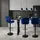 ML-Design Barhocker 2er Set 41 x 110 x 47 cm Blau