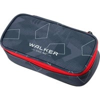 Walker Walker, Schlampermäppchen Wizzard grau/camouflage, 21,0 x 10,0 cm,
