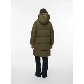 Vero Moda Steppmantel VERO MODA "VMSTELLA COAT NOOS", Damen, Gr. S, grape leaf, Steppware, Obermaterial: 100% Polyester, unifarben, kniefrei, Mäntel Steppmantel