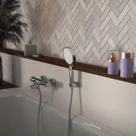 Schütte Handbrause Ibiza Chrom-Weiß