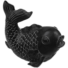 HEISSNER Teichfigur mit Speierfunktion Fisch Bronze