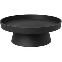 Broste Copenhagen Holger Kerzenplatte Alu Black Ø 35 cm