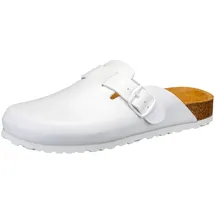 LICO Bioline Clog Unisex Erwachsene Hausschuh, Weiß, 41