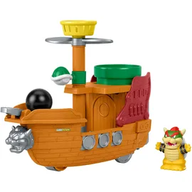 Fisher-Price My Mario Bowser-Luftschiff-Spielset mit Figur