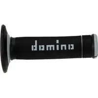 Domino Lenkergriffe A020 2-Komponenten Schwarz/Grau