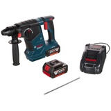 Bosch Professional GBH 187-LI Akku-Bohrhammer (18 Volt, 2 x 5,0 Ah Akku, Ladegerät, 2,4 J, Bohr-Ø in Beton, 24 mm, Kunststoffkoffer)