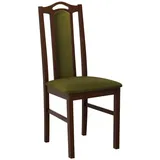 MIRJAN24 Stuhl Bos IX (1 Stück), aus Buchenholz, 43x40x97 cm grün