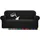 luxuskollektion Sofahusse Wasserdicht Stretch Spandex Schwarz 3 Sitzer