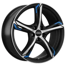 Ronal R62 7,5 x 17 5 x 100 ET42 MB68 Schwarz Matt