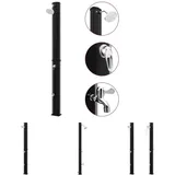 The Living Store Solardusche Mit Duschkopf Und Wasserhahn 35 L Schwarz - Pool- & Whirlpool-zubehör