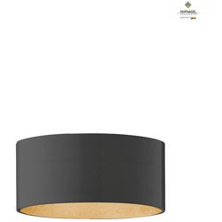 Hufnagel 1-Phasen Schienen-Pendelleuchte CARACAS für MULTICOR-SYSTEM 20, inkl. GU10 8W 3000K, ML platin / schwarz / innen Blattgold HUF-67012A-25