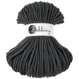 Bobbiny 5 mm Flechtkordel 100 m Anthrazit