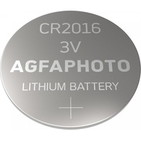 AgfaPhoto 150-803180 Haushaltsbatterie Einwegbatterie CR2016 3V Extreme, Retail Blister (5-Pack)