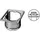 Viega Aufsatzrahmen 4922.4 in 150x150mm Kunststoff grau
