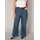 Base Level Curvy BASE LEVEL CURVY, Damen, Gr. 46, Länge 32, blau (mid blau), Denim/Jeans, Obermaterial: 98% Baumwolle, 2% Elasthan, unifarben, bequem lang, Jeans, in großen Größen