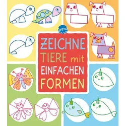 ARENA 3-401-71821-5 Moon, Zeichne Tiere mit einfachen Formen