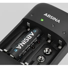 Absina Akku-Ladegerät X4 9V