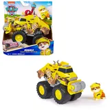 Spin Master PAW Patrol Rescue Wheels - Rubbles Bulldozer Monstertruck mit Rubble