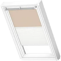 VELUX Verdunkelungsrollo Duo DFD P08, 4556SWL Sandbeige/Weiß, weiß