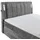 Stella Trading Boxspringbett 180 x 200 cm H2 Grau