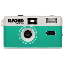 Ilford Sprite 35-II, Kamera, Grün und Silber