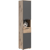 xonox.home Hochschrank Mason - Grau,