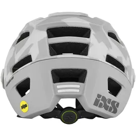 IXS Trigger AM MIPS Mountainbike/E-Bike/Fahrradhelm, Grau mit Camouflage-Muster, Taille SM