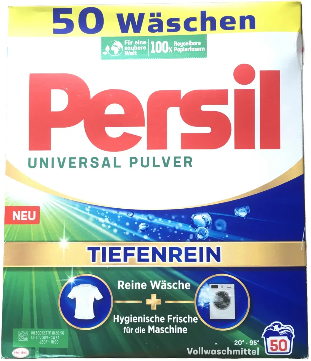 persil universal pulver waschmittel 100wl