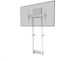 Neomounts WL55-875WH1 elektrischer TV Boden Wandhalter bis 100 Zoll, weiß