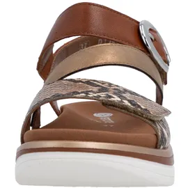 remonte Plateau-Sandaletten Damen Braun 42