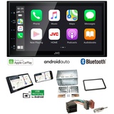 JVC Autoradio Apple CarPlay Android Auto für Alfa Romeo Spider ohne OEM Navi