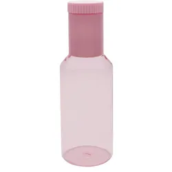 Design Letters - Tube Glaskaraffe, 1 l, pink / milky pink