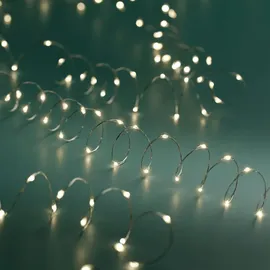 buttinette LED Lichterkette 18 m Außenbereich
