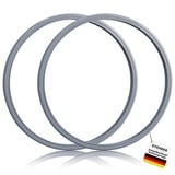 2pcs 22cm Dichtungsringe für WMF,Dichtungsring für WMF Schnellkochtopf Ersatzteile,Schnellkochtopf Dichtungsringe für WMF 6068559990 6068559997 und Silit 3L 4.5L 6.5L 8.5L,Dichtung Schnellkochtopf