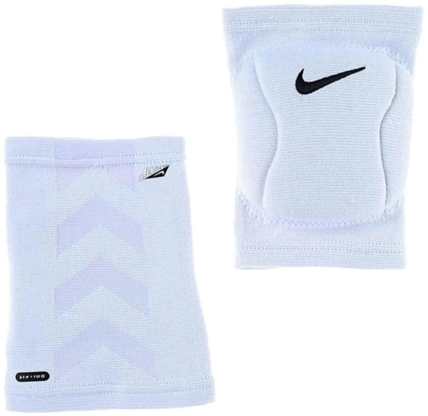 Nike Streak Volleyball Knieschoner Ce 2PPK, Unisex weiße Knieschoner