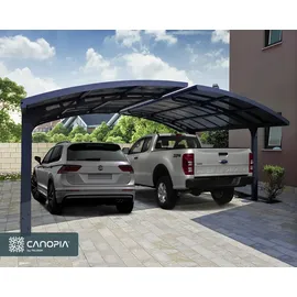 CANOPIA Palram - Canopia Doppelcarport Arizone Double Wave