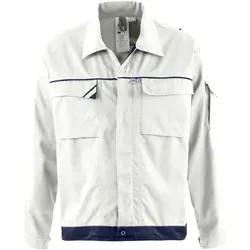 Blousonjacke "PRAKTIKA" - 66 - weiß/hydronblau