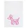 17;30 HOME Geschirrtuch, Humorvolles Design, 100% Baumwolle, Balloon Dog-Motiv, umweltfreundlich, weiß, 50x70 cm