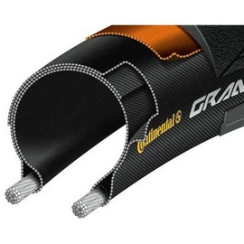 Continental Grand Sport Race 700x23C NyTech Breaker Reifen black skin foldable (0150001)