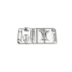 T-Teile Zierleisten/Logo Chrom 56379