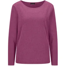 GOLDNER Langarm Melange Jersey-Oberteil Pink 24