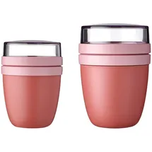 Mepal Lunchpot mini + regular rosa 2 x 2,0 cm 0,12 l