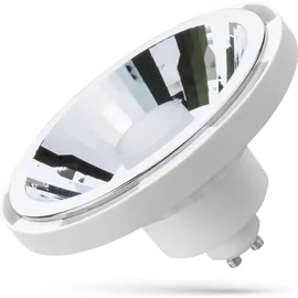 Spectrum SMART LED Leuchtmittel Reflektor weiß 10W GU10 CCT 3000-5800K 30° kompatibel mit App, Google Assistant, Alexa und Tuya, dimmbar