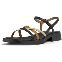 Camper Damen Dana K201487 Flat Sandal, Mehrfarben 004 TWS, 39 EU - 39 EU