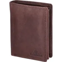 The Skandinavian Brand Herren Leder Börse Hochformat coffee - Braun