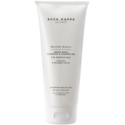 Acca Kappa Muschio Bianco White Moss Showergel and Shampoo Körperreinigung 200 ml Herren