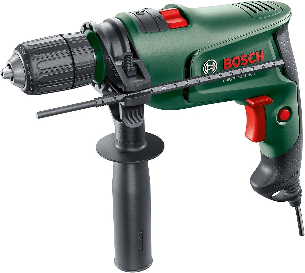 Bosch Schlagbohrmaschine EasyImpact 600 mit Tragekoffer - 0603133000