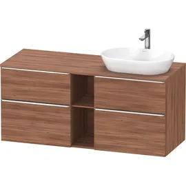 Duravit D-Neo Konsolenwaschtischunterbau wandhängend Nussbaum Matt 1400x550x664 mm - DE4970R10790000 DE4970R10790000